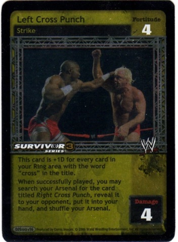 Left Cross Punch (SS3) Foil